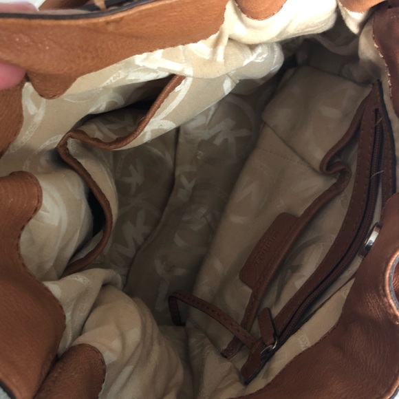 Michael Kors Hamilton Cognac Tote - Picture 5 of 7